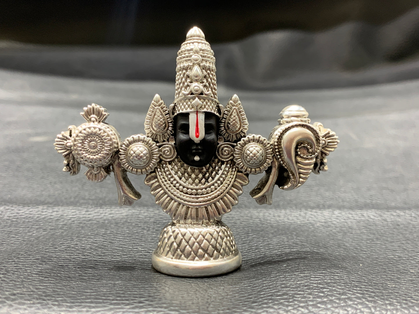 Tirupati Balaji antique silver polish