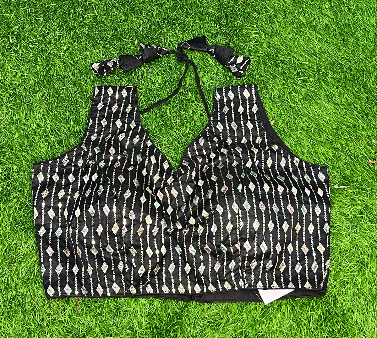 Black pastel shades with hands