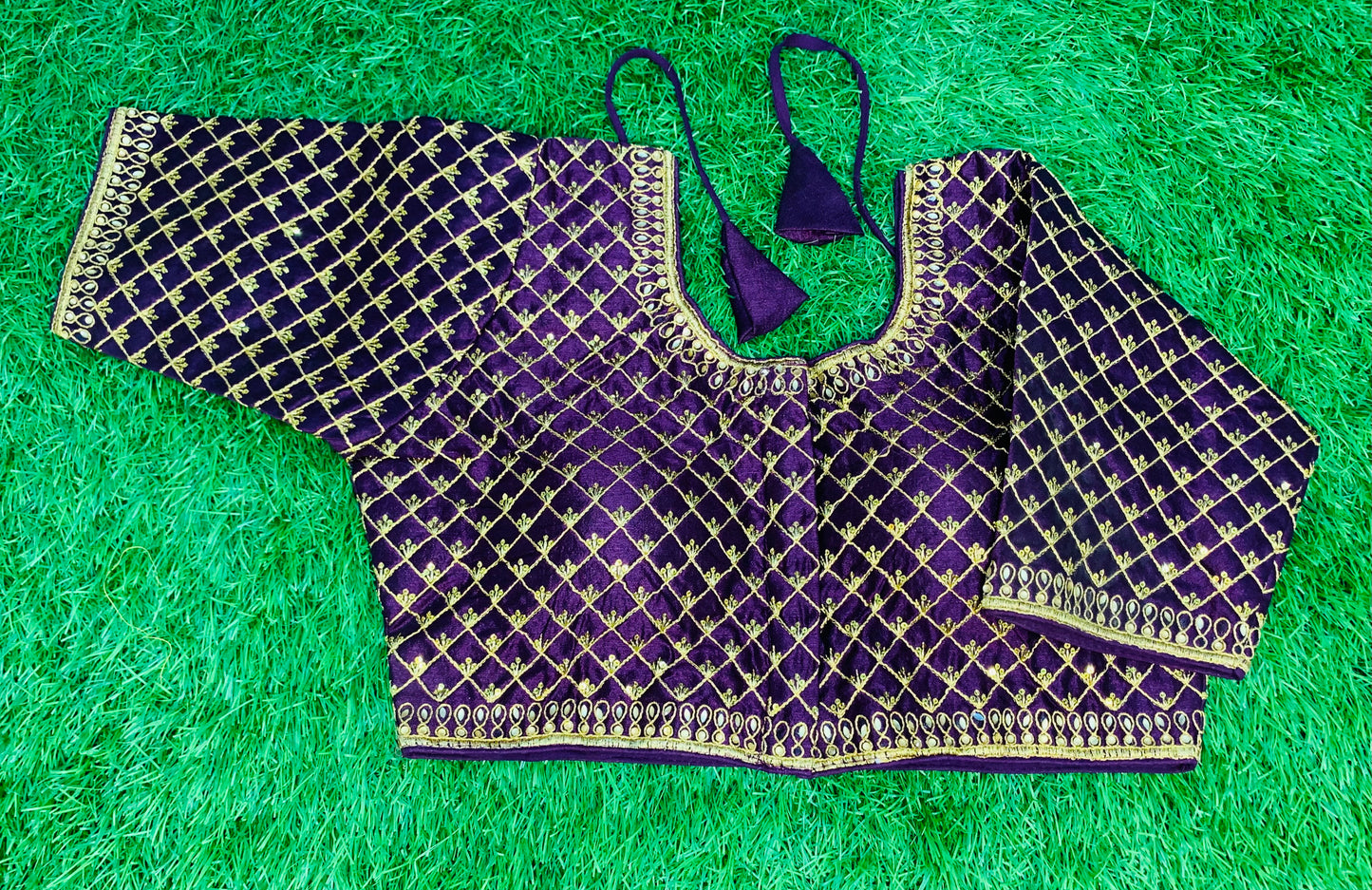 Purple blouse