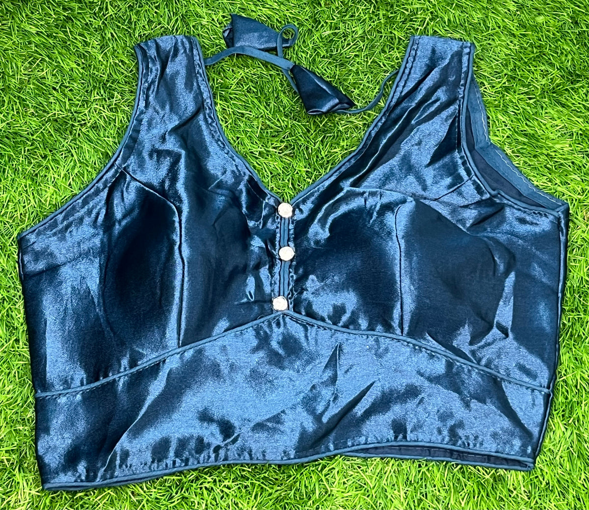 Navy rama blue with hands