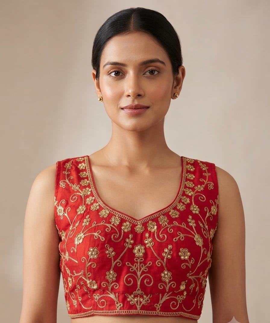 Fancy embroidery Blouse ๐with hands