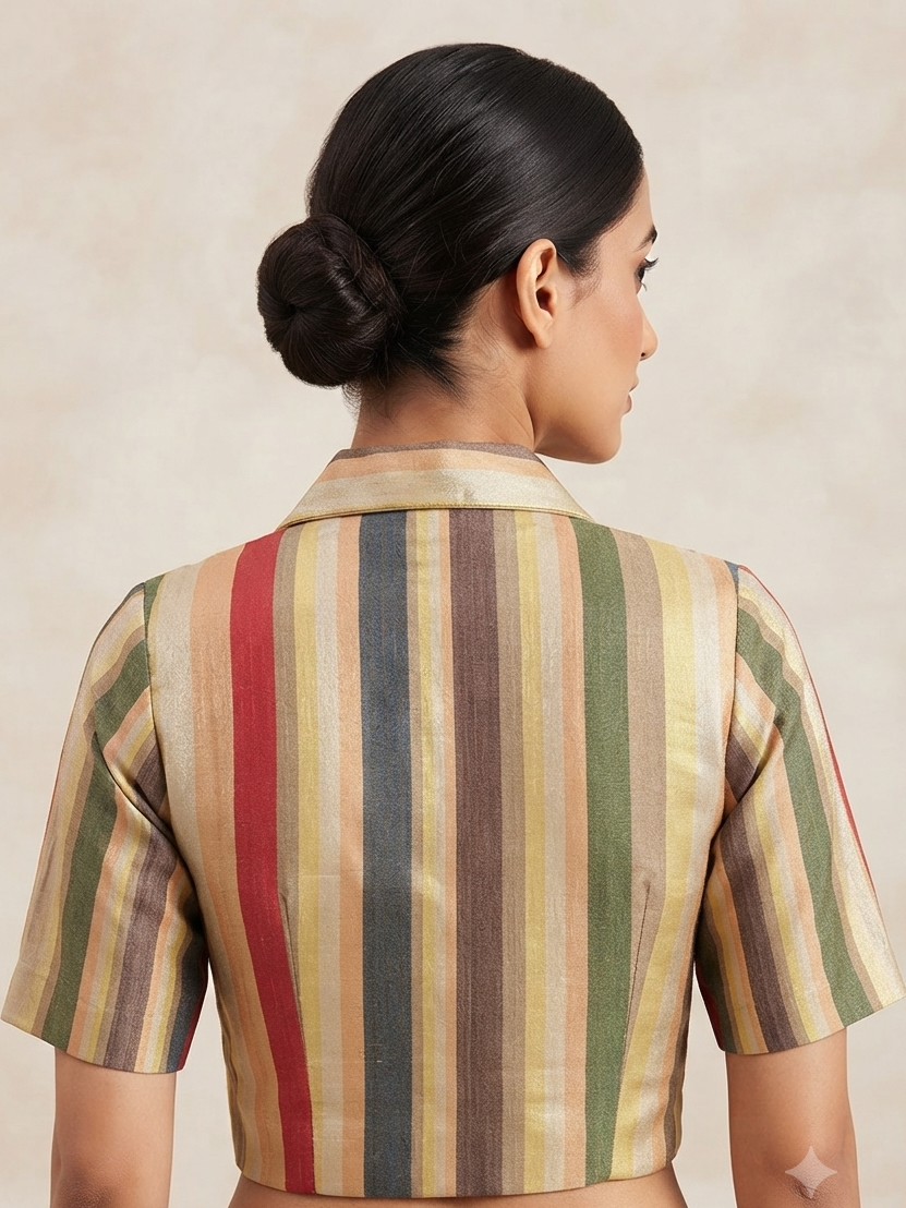 Designer jacket style Blouse ๐with sleeve
