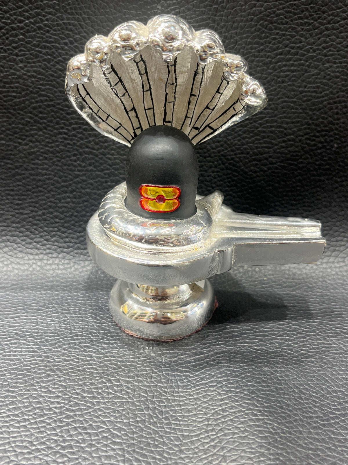 Shivling silver polish