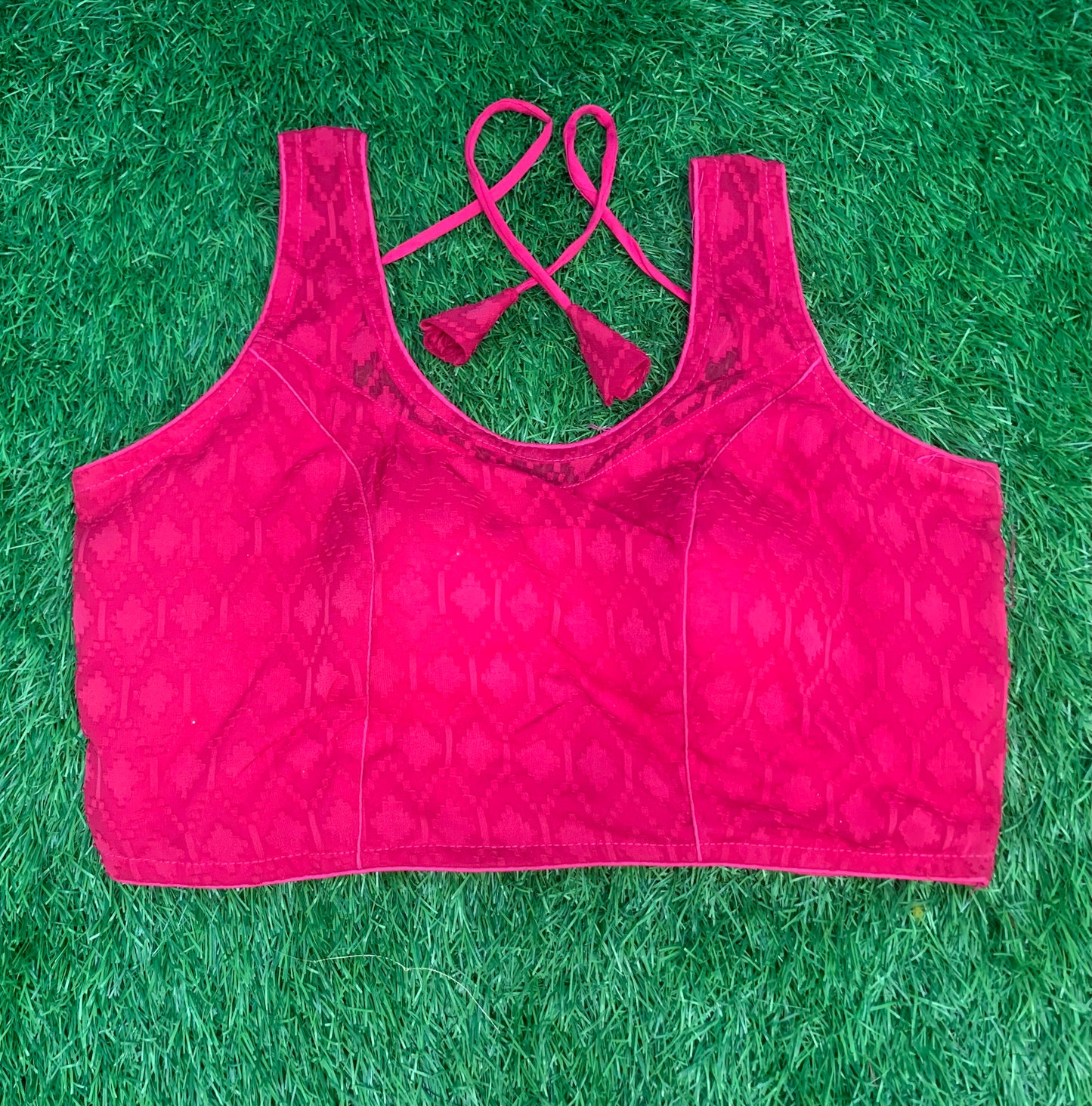 Pink blouse