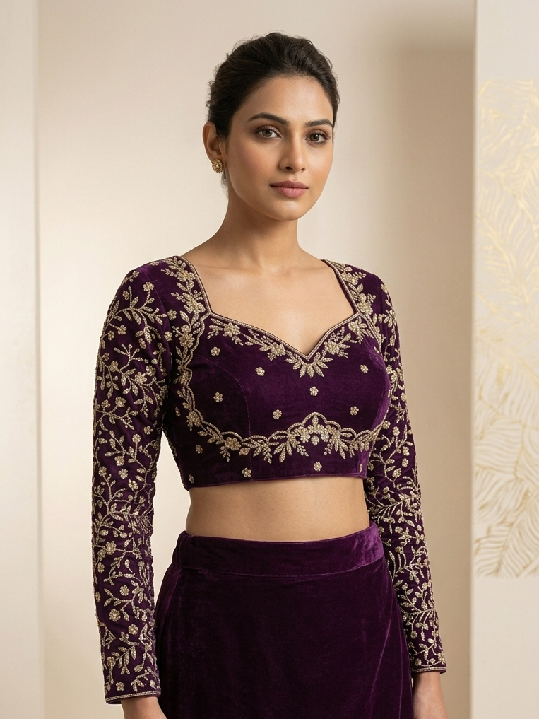 Designer embroidery work Blouse 👚