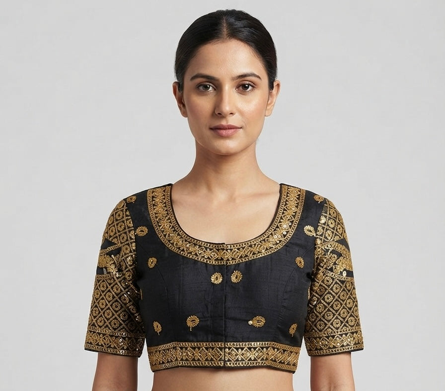 Embroidery hand work Blouse 👚 with hands
