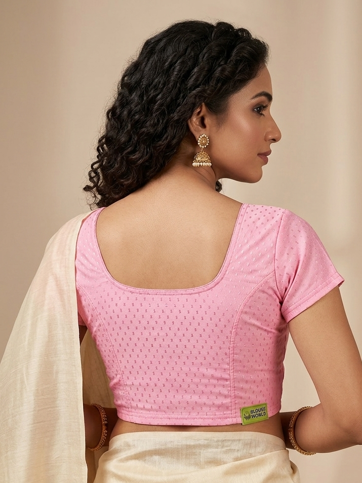 Baby pink stretchable blouse 👚 (xxlsize