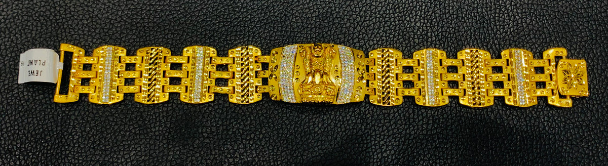 Ashoka symbol men’s bracelet