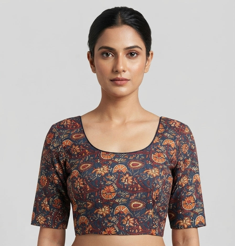 🌸Kalamkari stretchable Blouse 👚