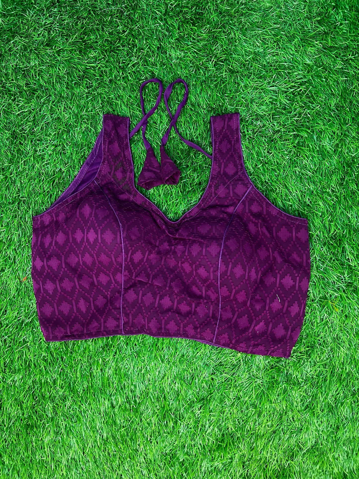 Purple blouse