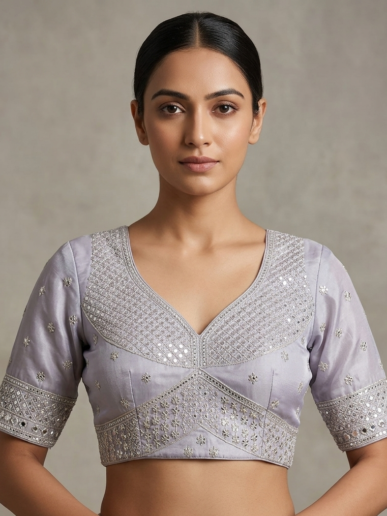 Tissue sequence blouse
