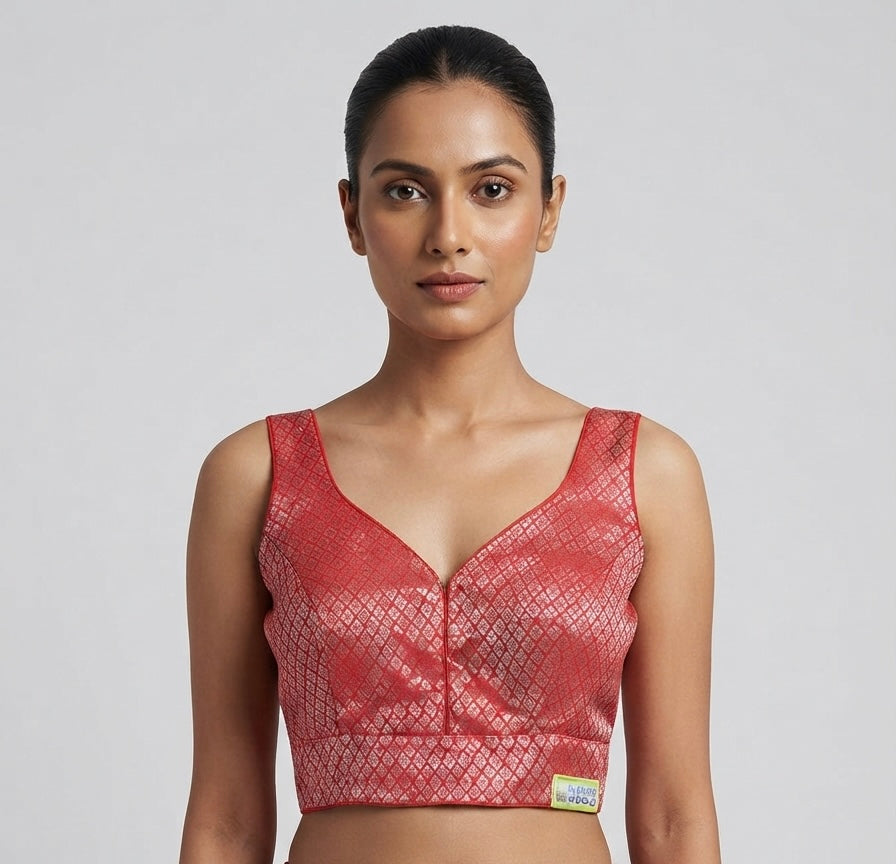 Banaras Regal Blouse 👚 side hands available ✨🌺