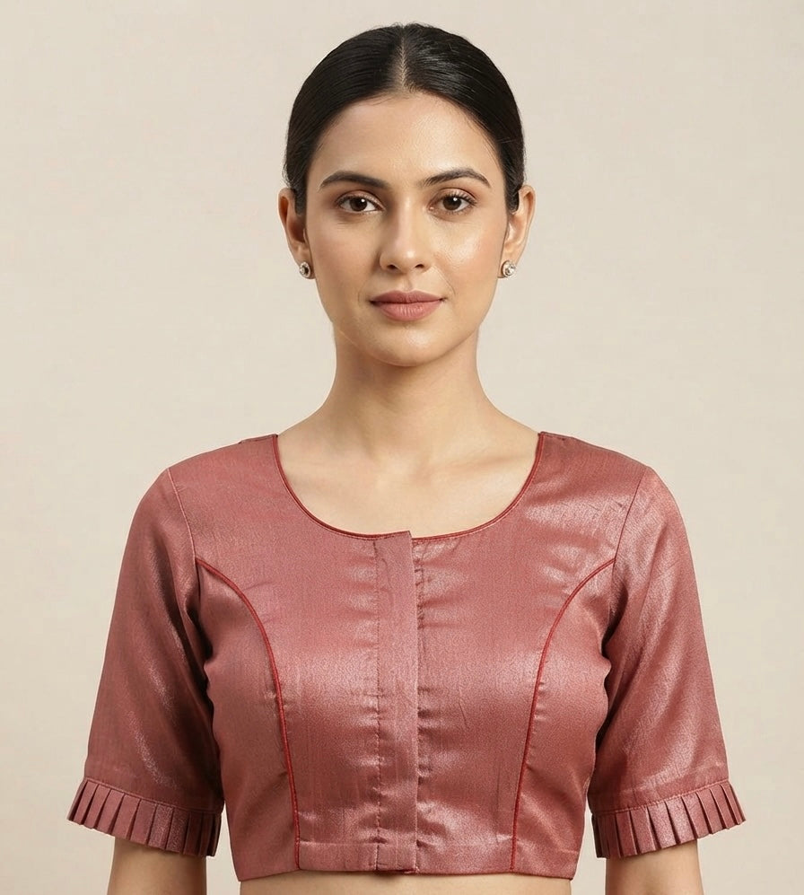 Tissue charm Blouse 👚 Marron colour 🌺
