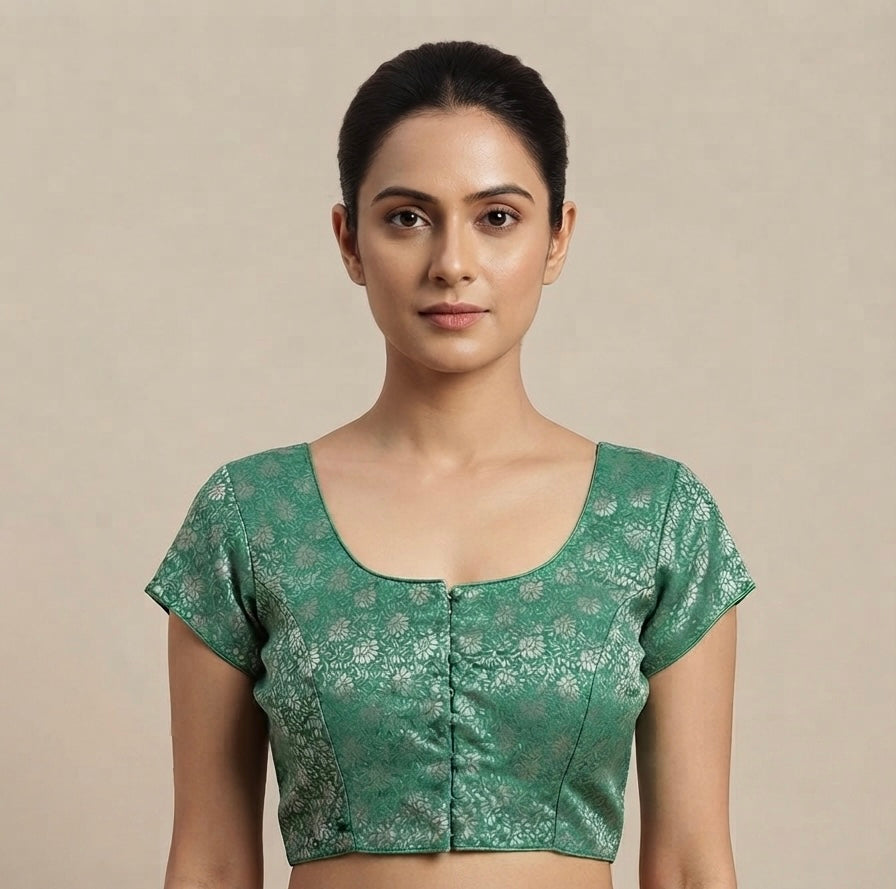 Banaras Elegance Blouse 👚 with mega hands ✨