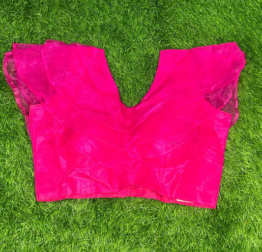 Pink fancy blouse