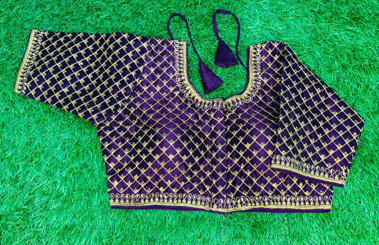 Purple blouse