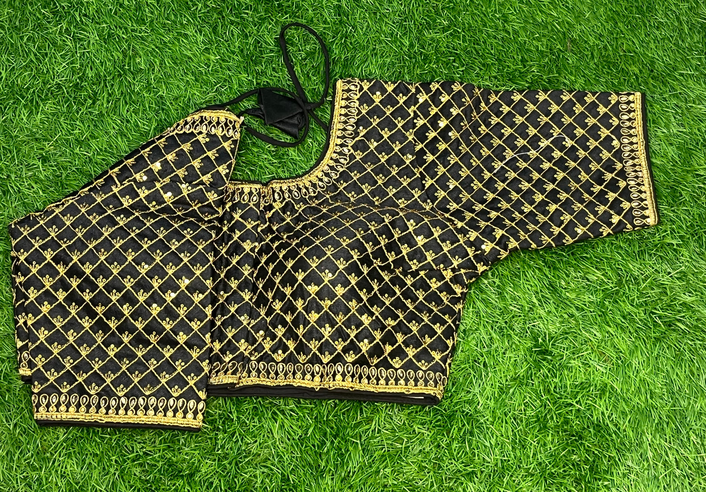 Black work blouse