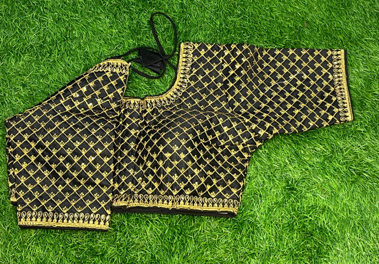 Black work blouse