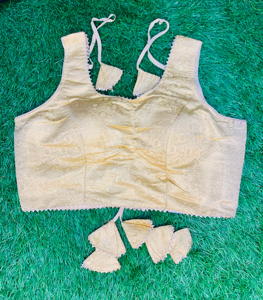 Gold blouse