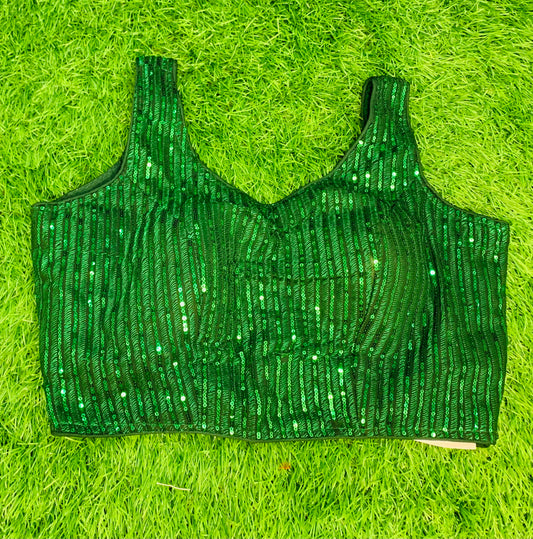 Green blouse sequence high rated