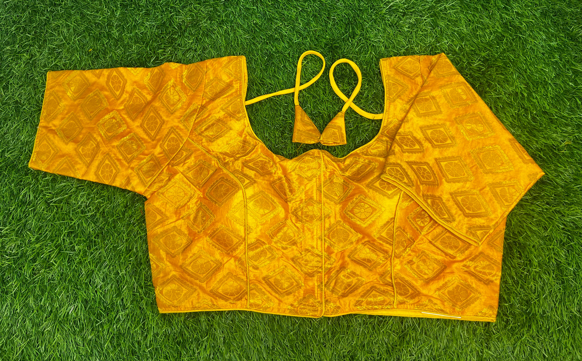 Yellow blouse