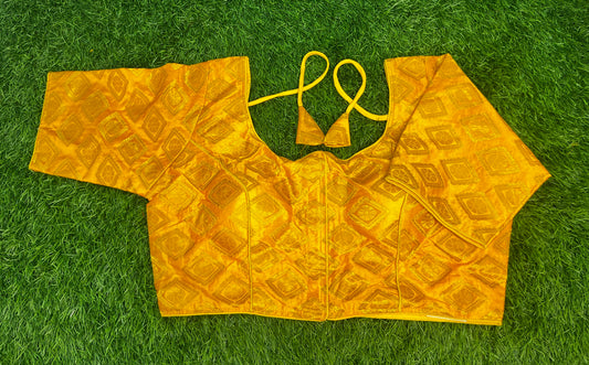 Yellow blouse