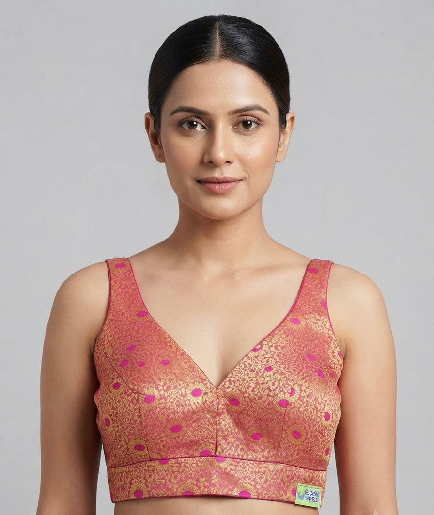 Designer Banaras spaghetti 🌸Blouse 👚
