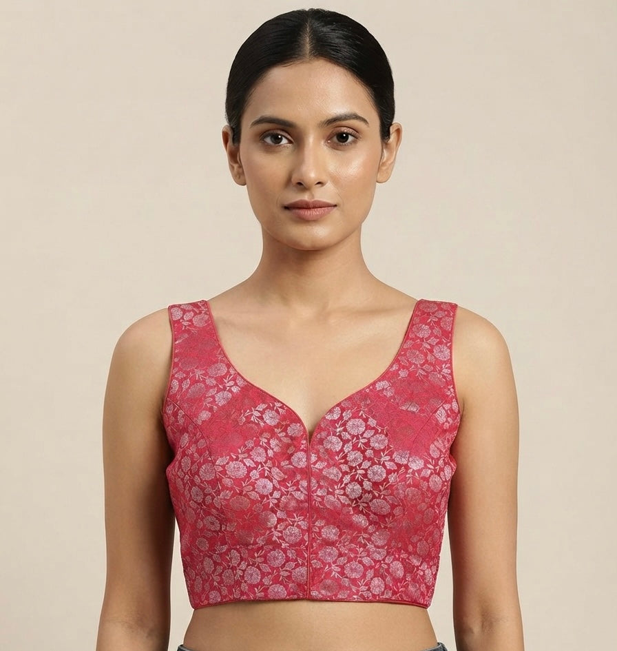Banaras designer Blouse 👚 side hands available ✨