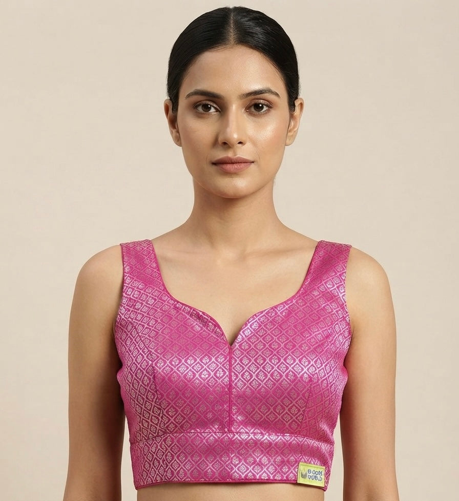 Banaras Classic Blouse 👚 side hands available ✨🌸