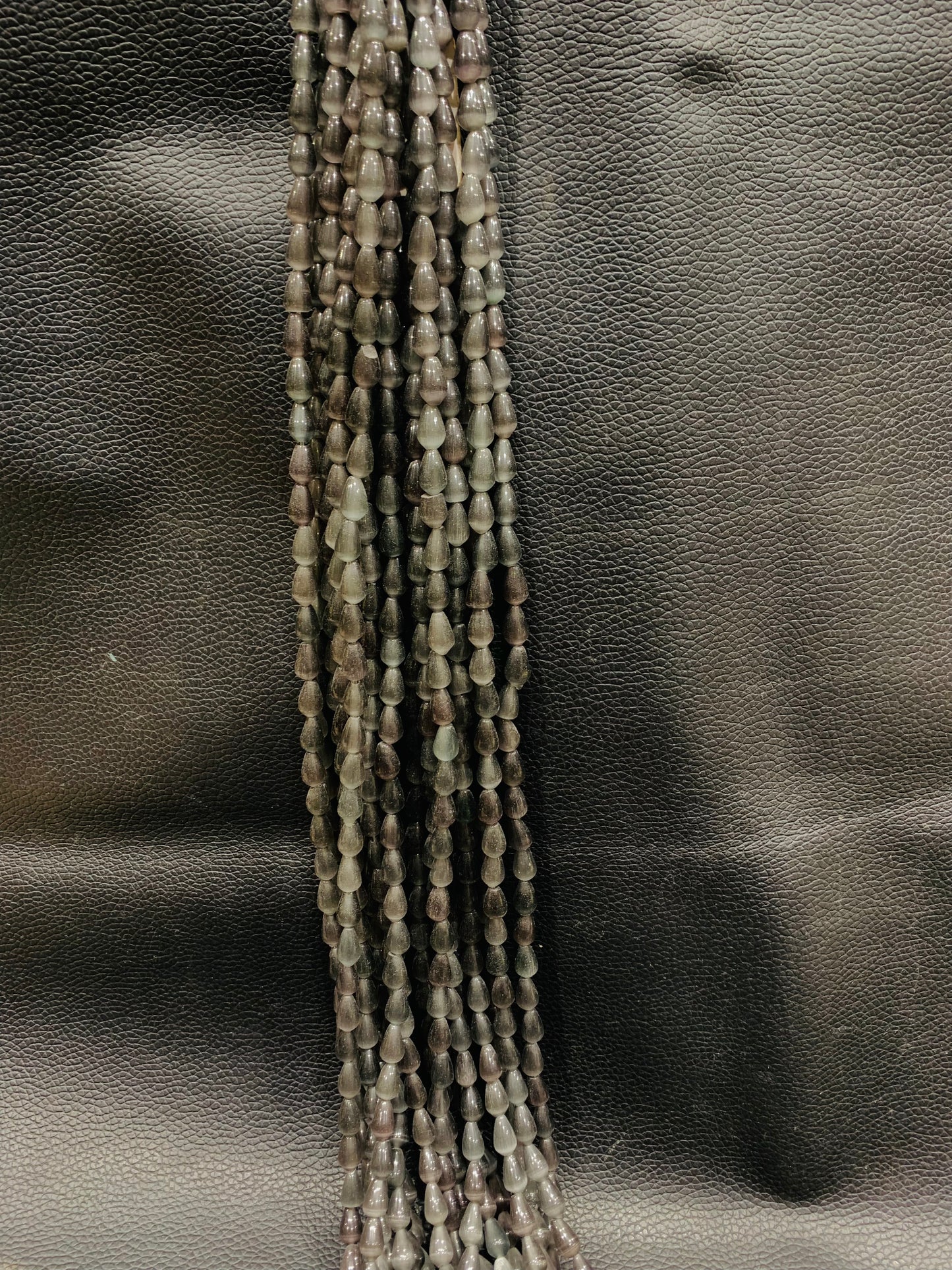 Grey beads each line 60 pieces