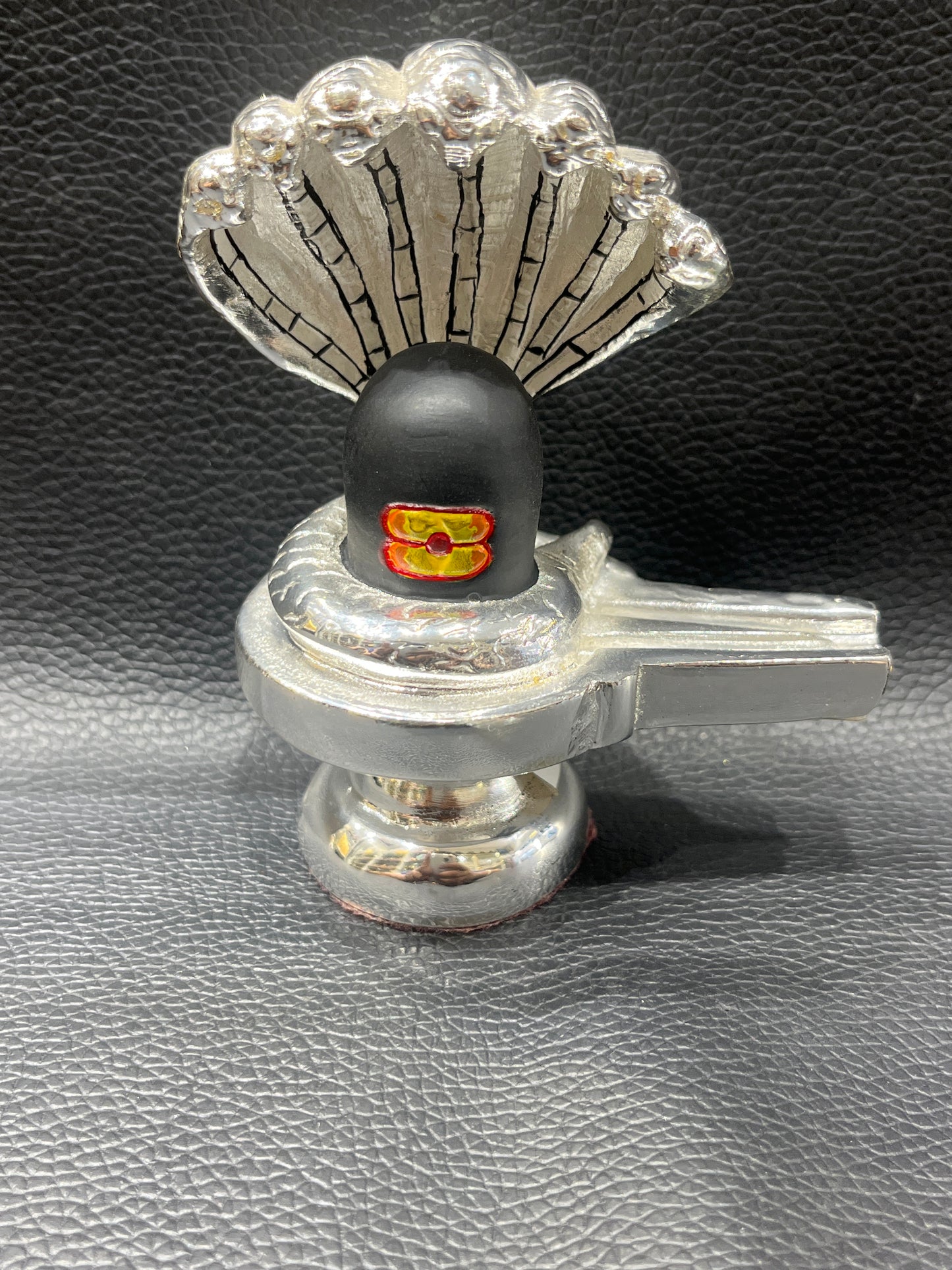 Shivling silver polish