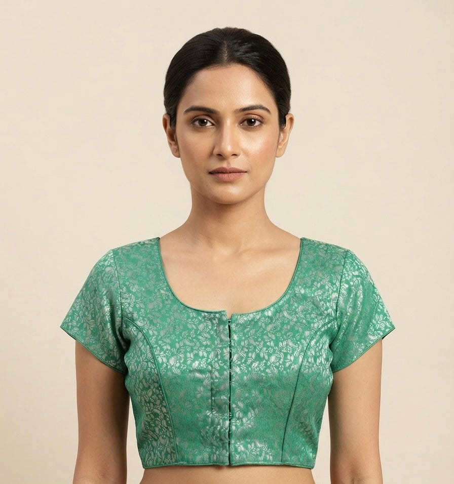 Banaras Elegance Blouse 👚 with mega hands ✨