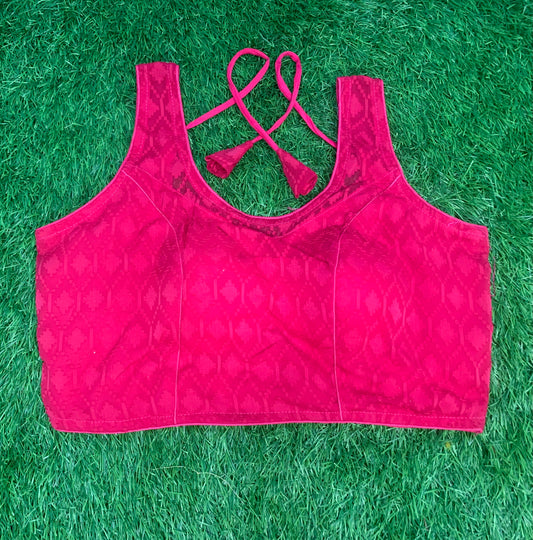 Pink blouse