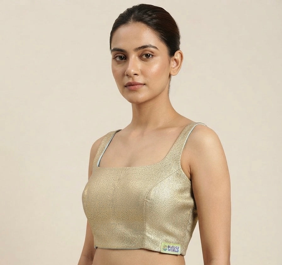 Banaras Royal Spaghetti Blouse 👚