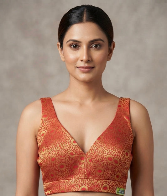 Designer Banaras spaghetti 🌸Blouse 👚