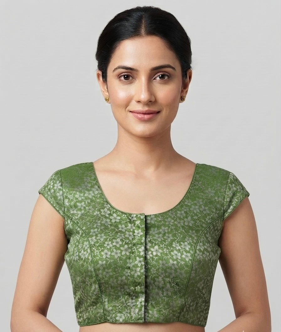 Banaras Majestic Blouse 👚 with mega sleeves✨
