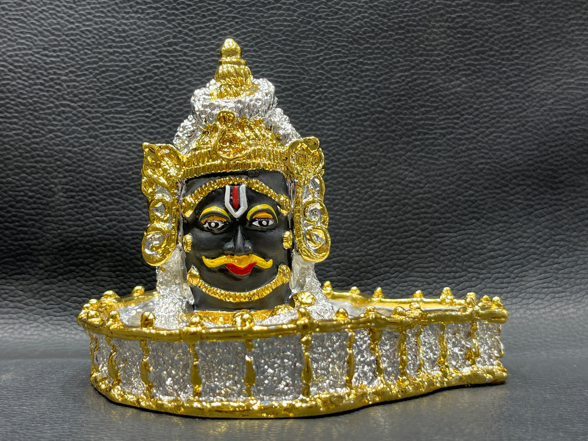 Ujjain mahakal gold silver mix 3.5 inch