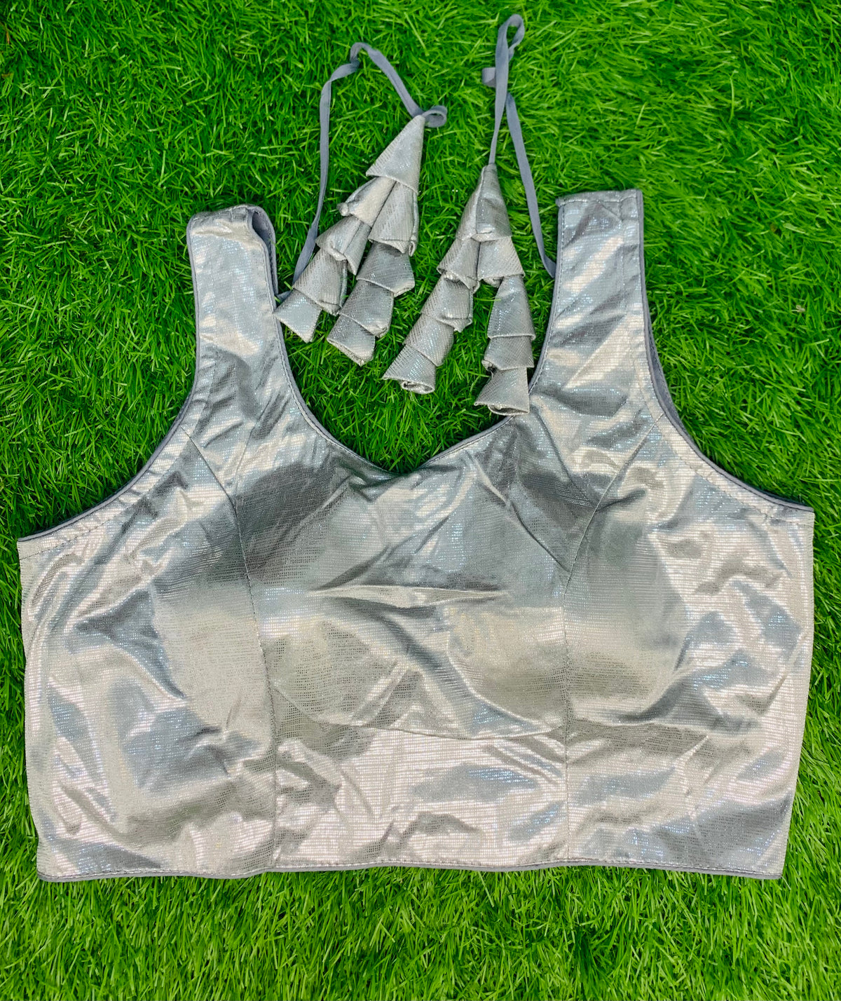 Lightgrey with silver line