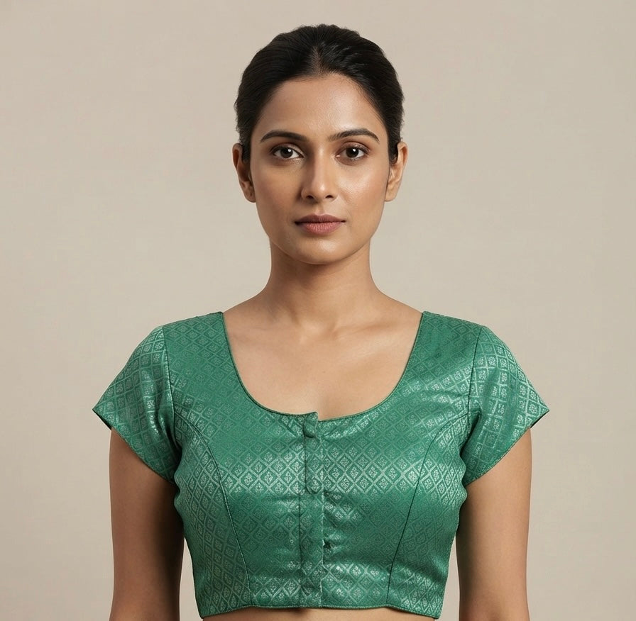Banaras Elegance Blouse 👚 with mega hands ✨