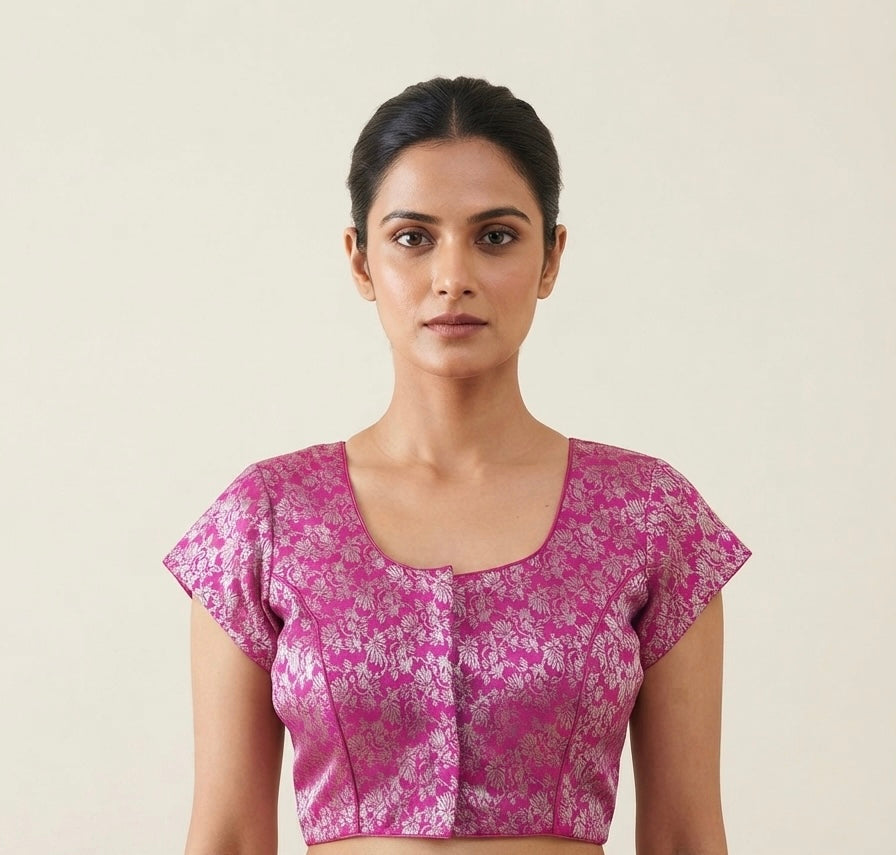 Banaras Grace Blouse 👚 with mega sleeves ✨