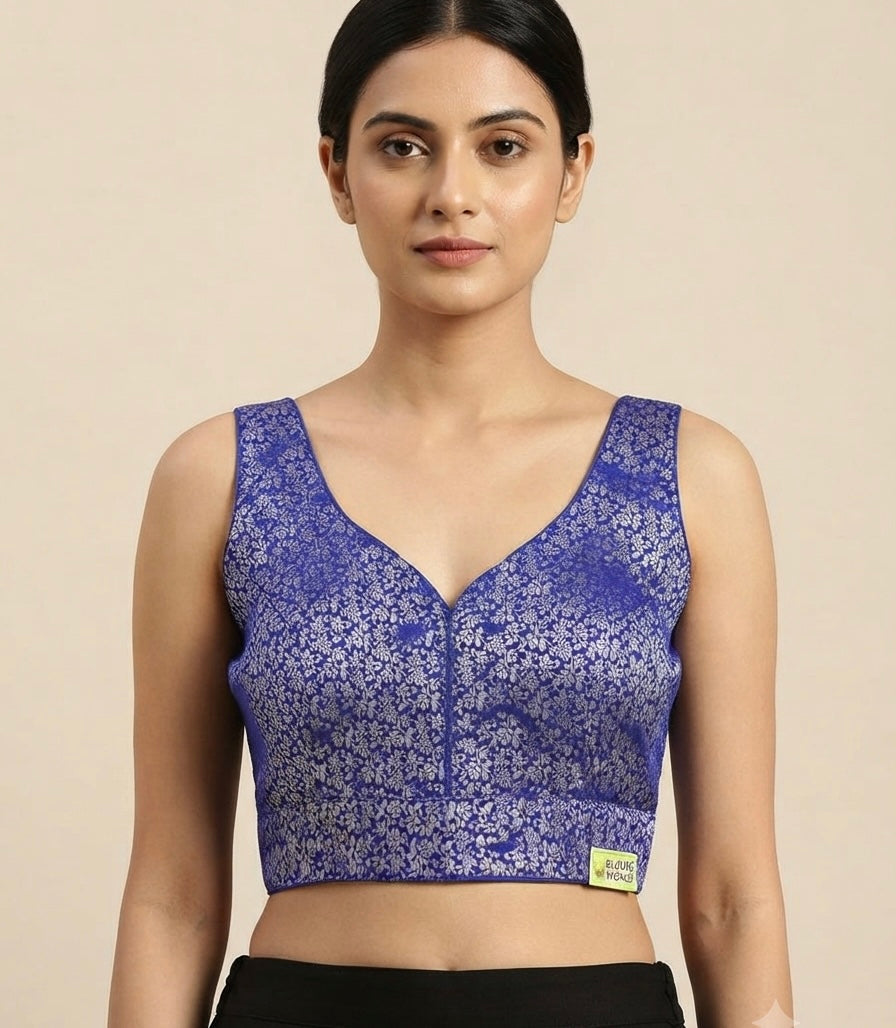Banaras Elegance Blouse 👚 side hands available ✨🌸