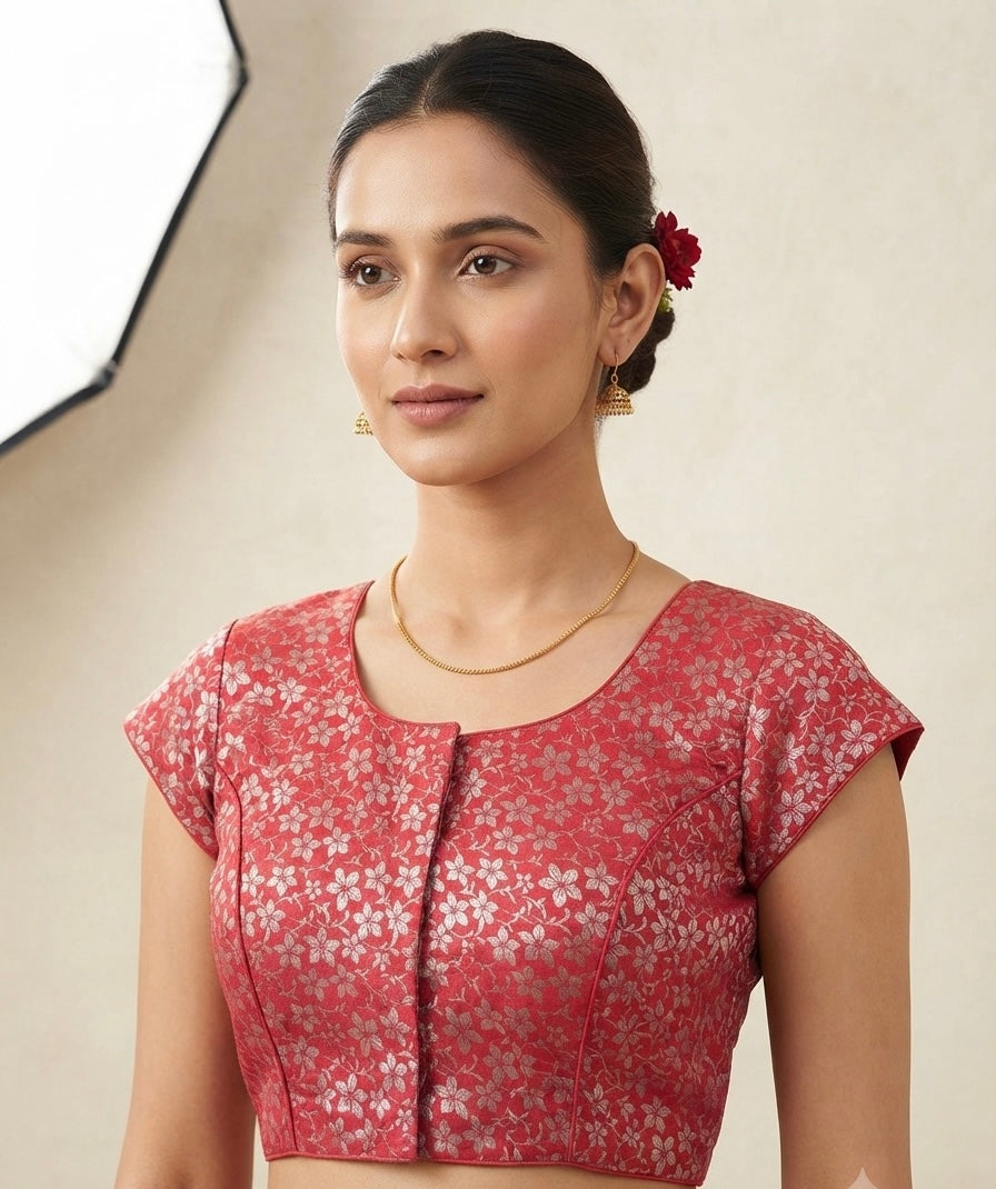 Designer Banaras Blouse 👚 with Mega sleeves ✨