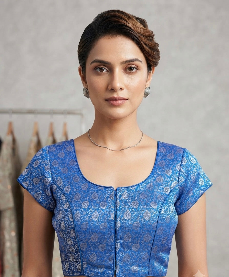 Banarasi Zari Blouse 👚with mega sleeves ✨