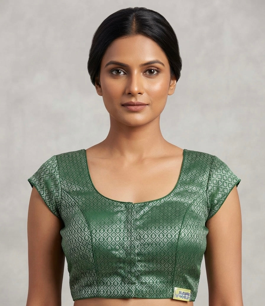 Banaras Blouse 👚 with mega sleeves✨