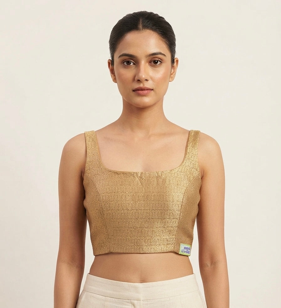 Banaras Royal Spaghetti Blouse 👚
