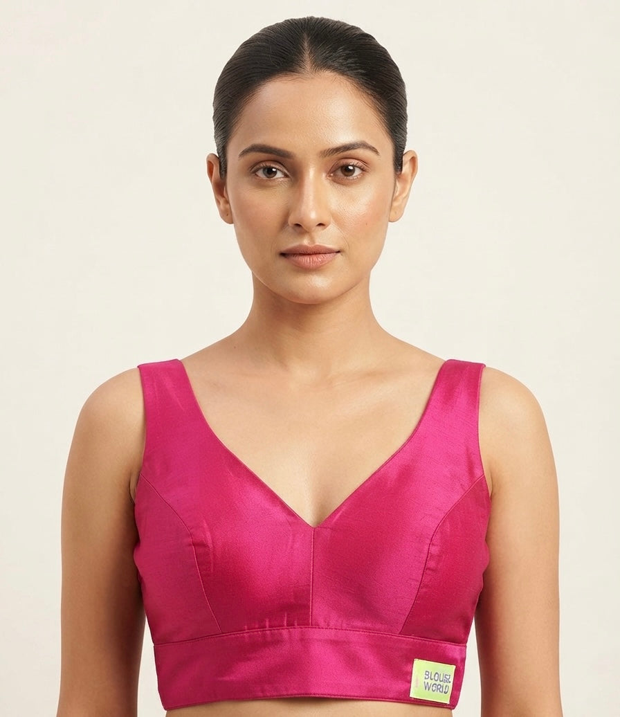 Silk Satin Blouse 👚 with elbow sleeves (40 size