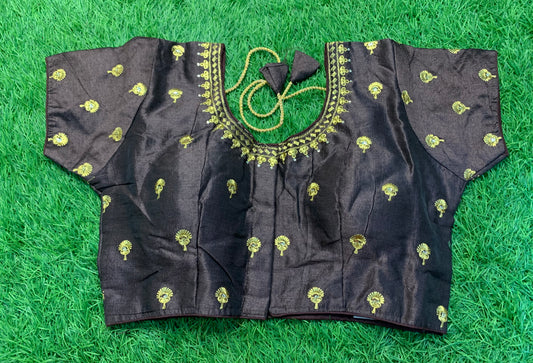 Brown work blouse 👚