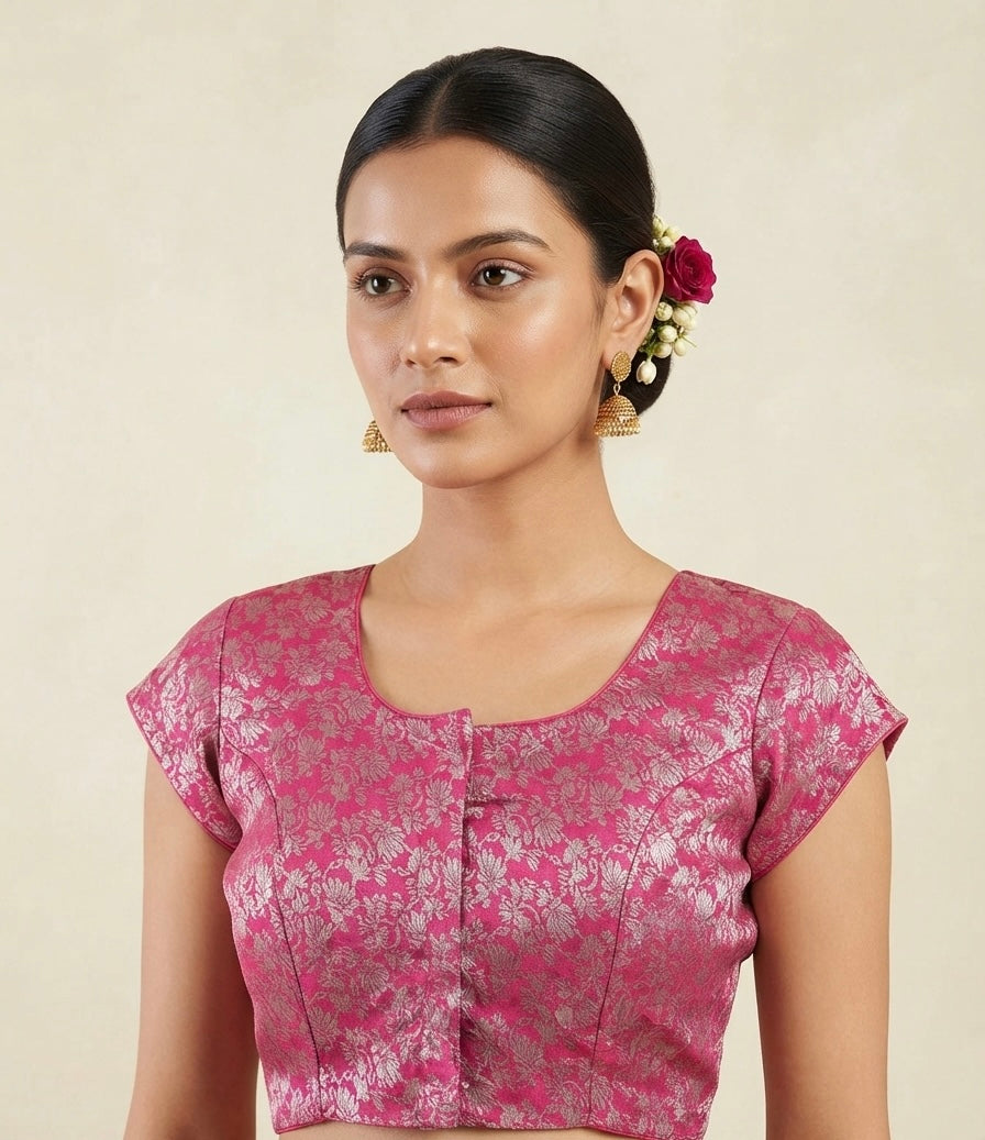 Designer Banaras Blouse 👚 with Mega sleeves ✨