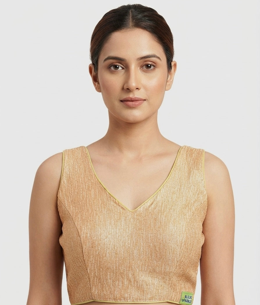 Designer shimmer shiny ✨ Blouse 👚 with short hands ✨