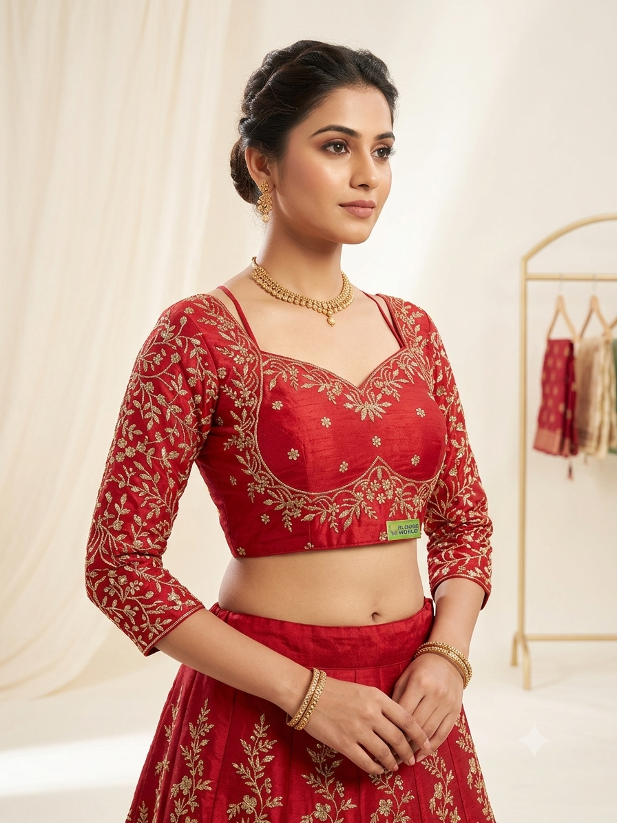 Full Hands Designer Blouse